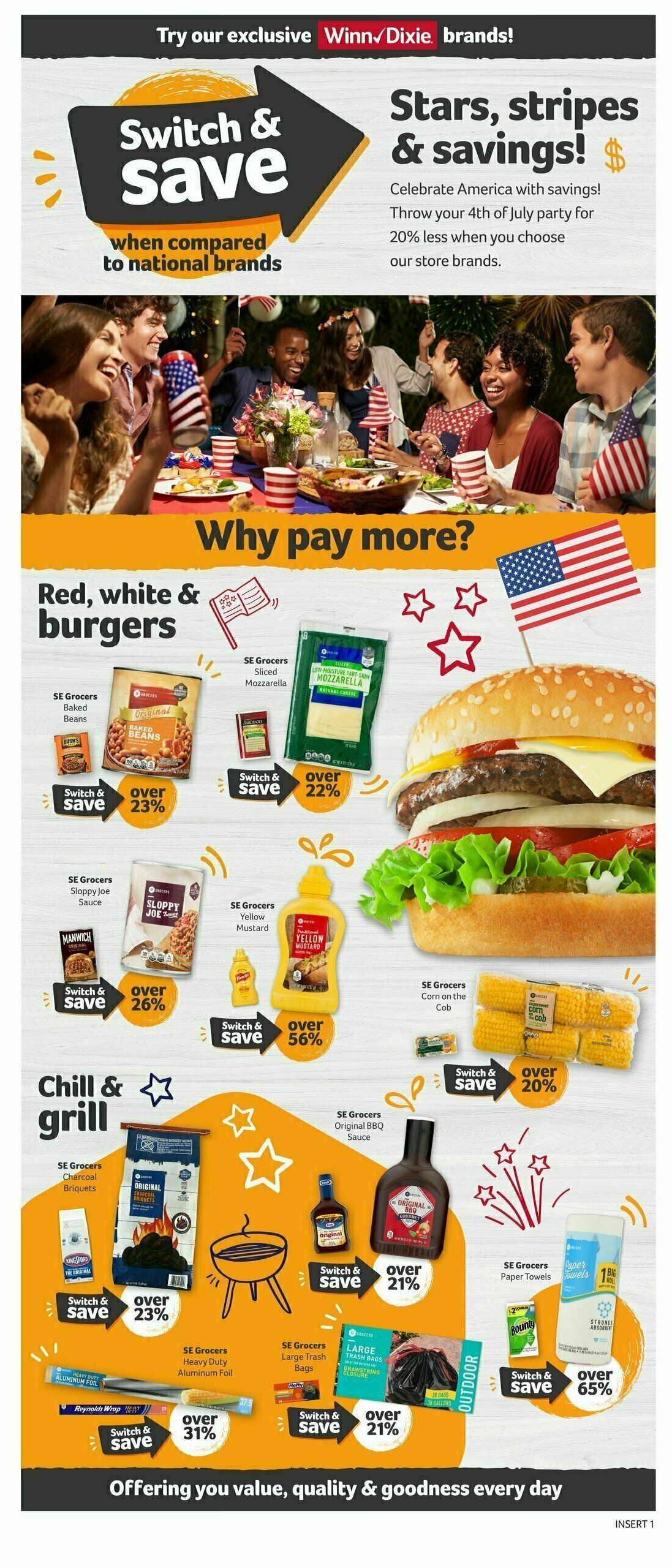 Winn-Dixie Weekly Ad from June 28