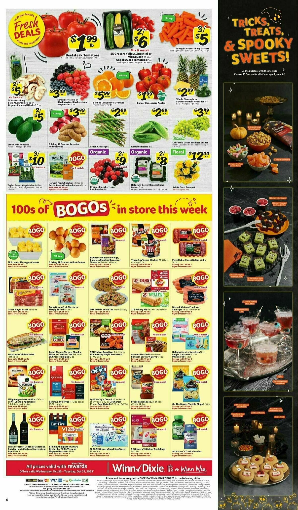 Winn-Dixie Weekly Ad from October 25