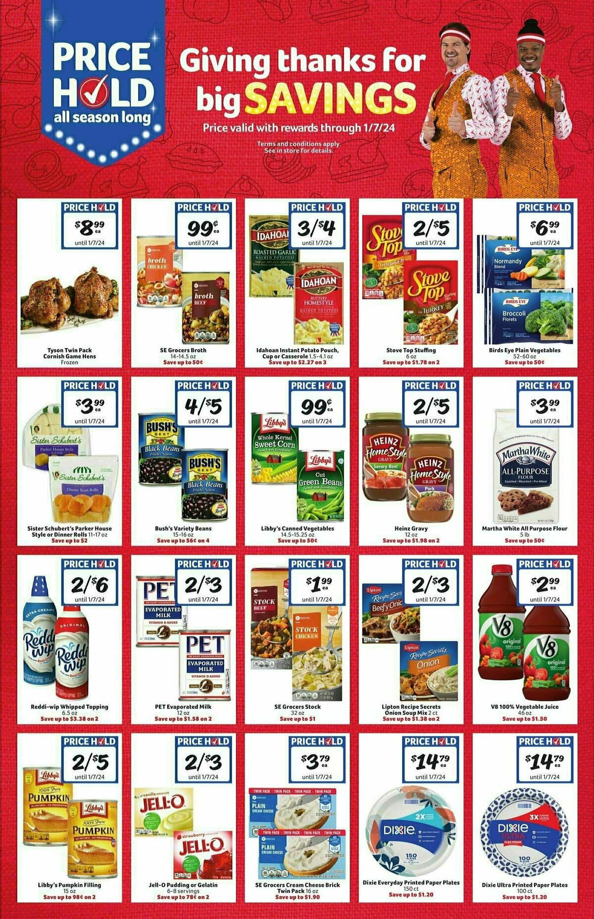 Winn-Dixie Weekly Ad from November 8