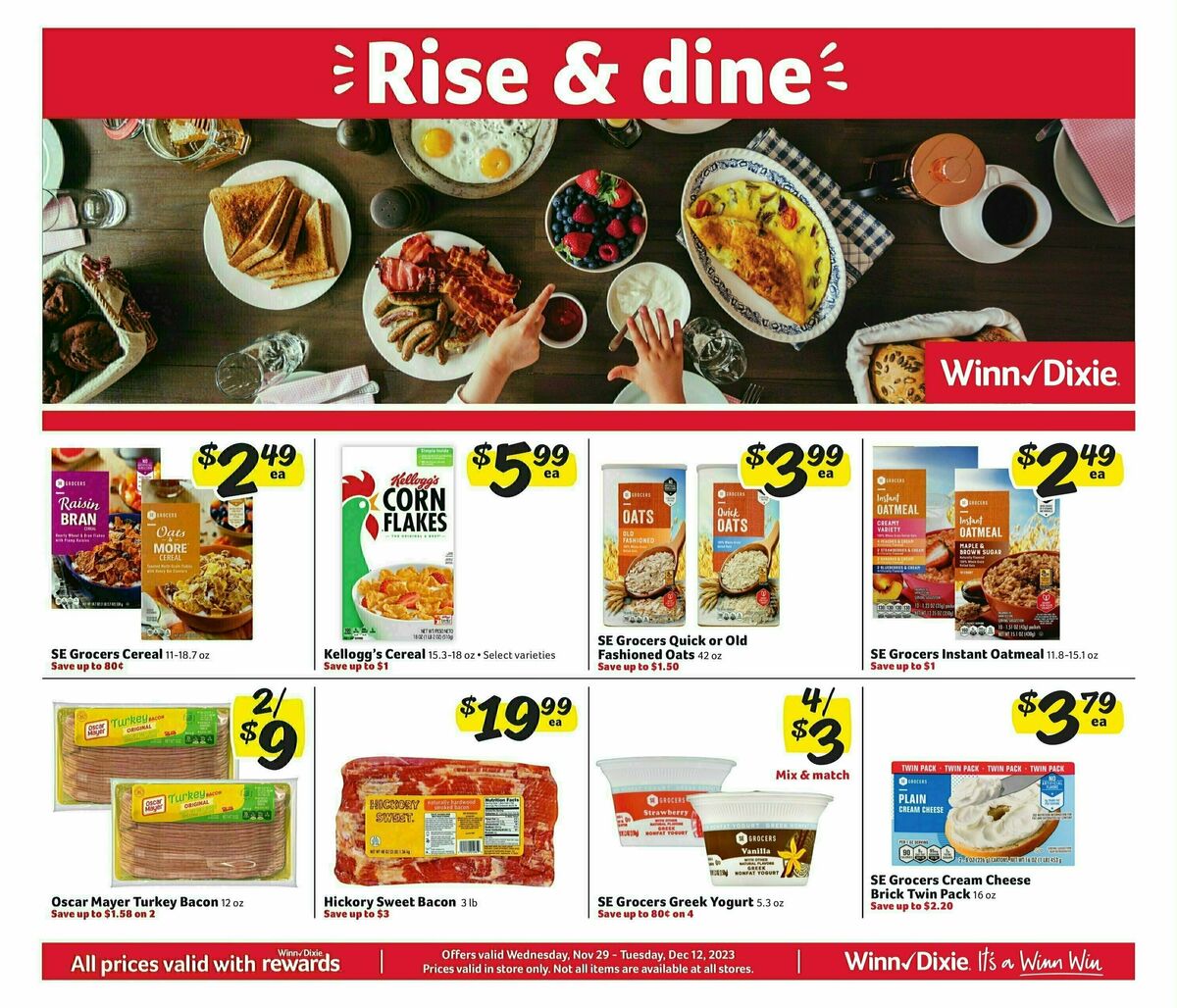 Winn-Dixie Weekly Ad from November 29