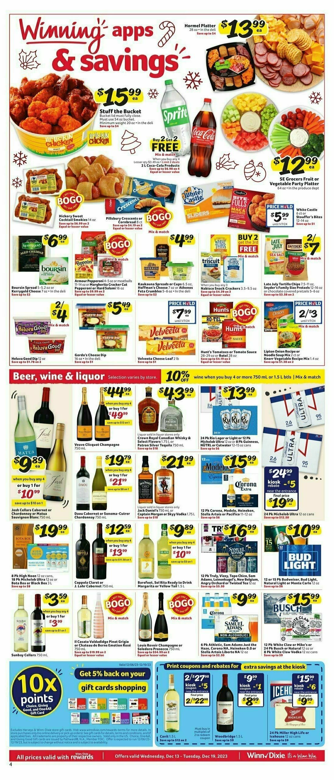 Winn-Dixie Weekly Ad from December 13