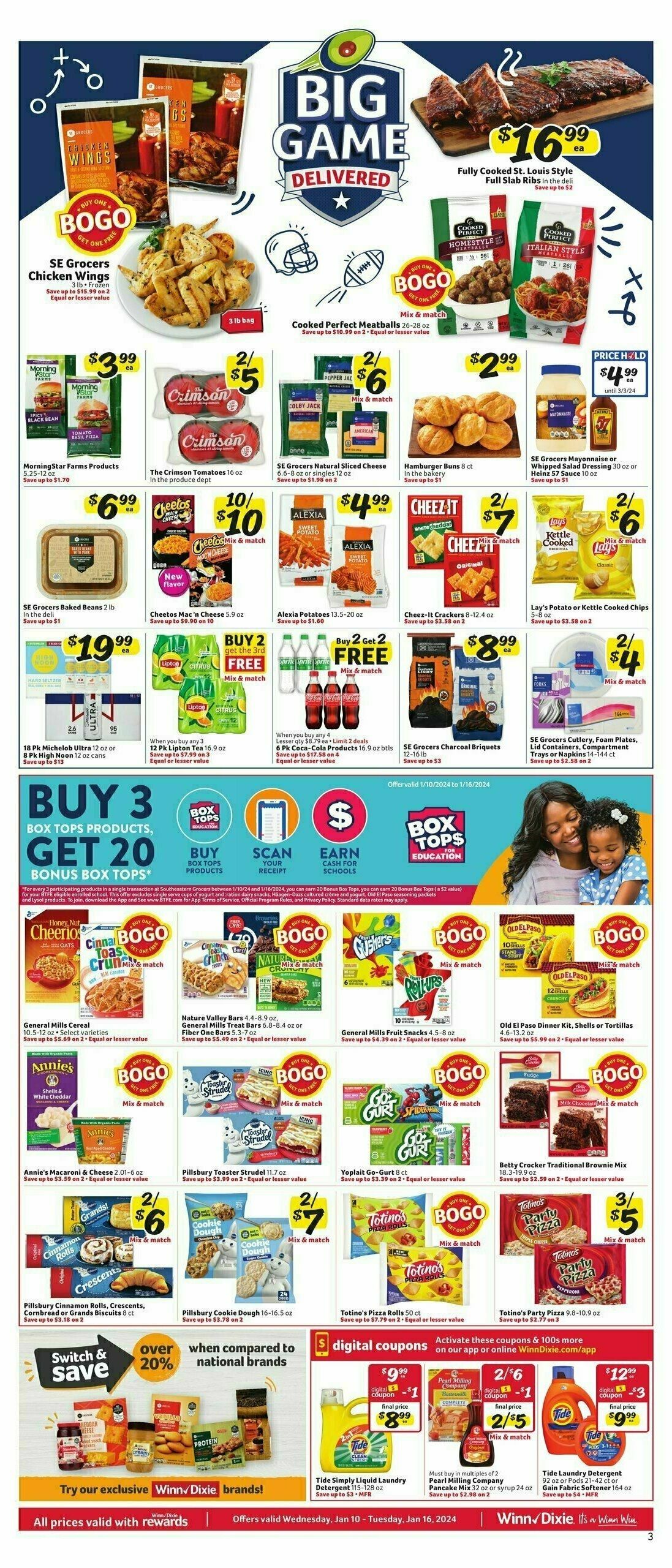 Winn-Dixie Weekly Ad from January 10