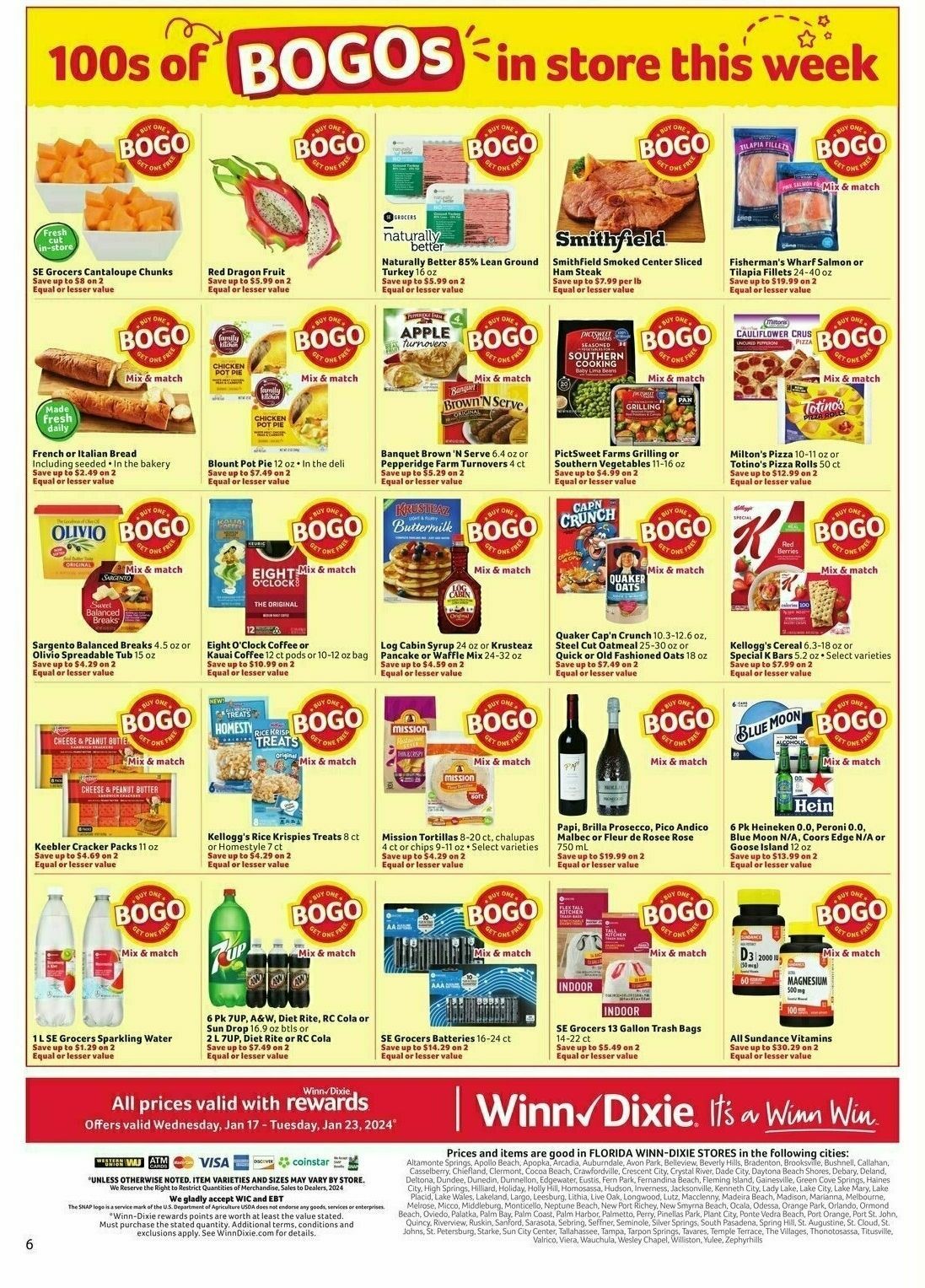 Winn-Dixie Weekly Ad from January 17