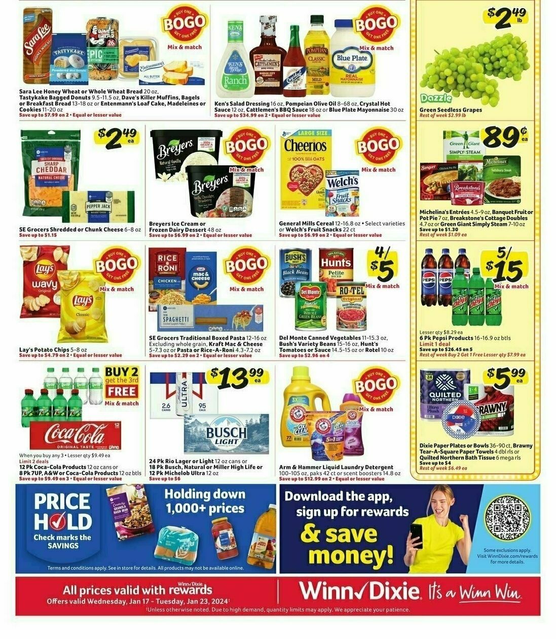 Winn-Dixie Weekly Ad from January 17