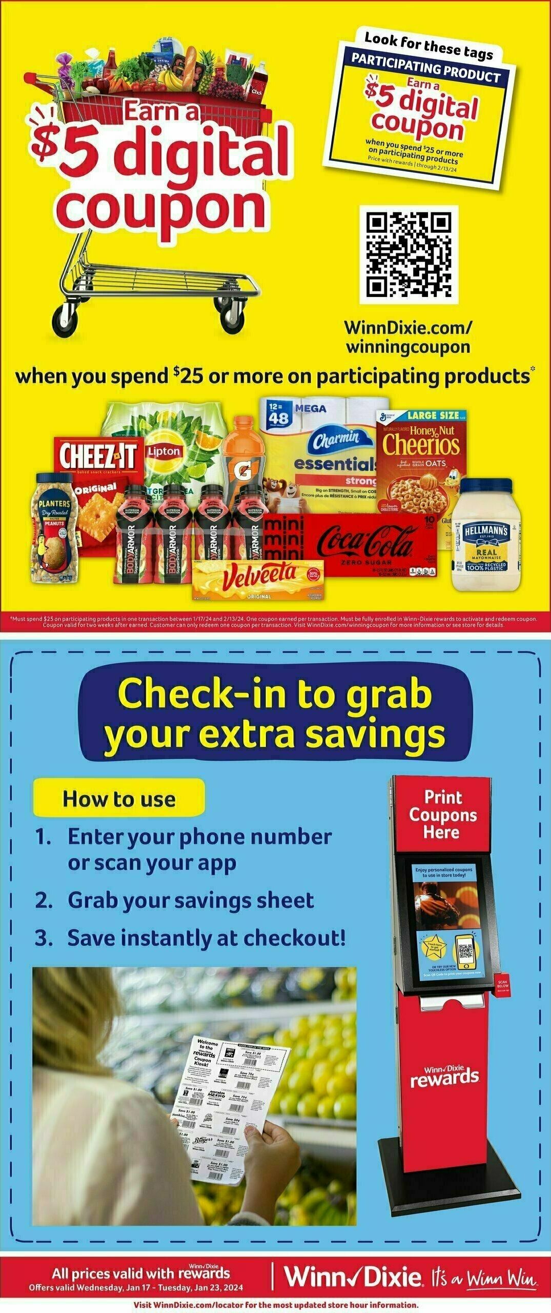 Winn-Dixie Weekly Ad from January 17