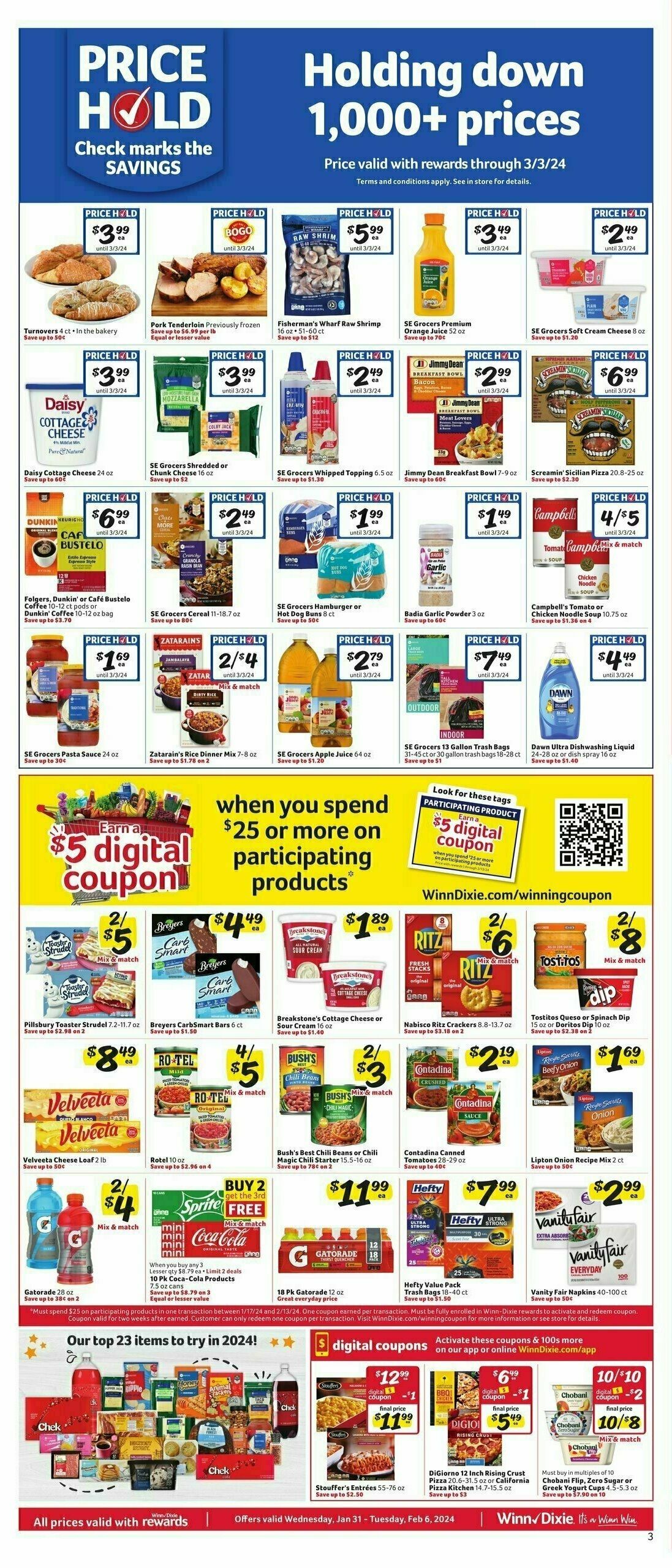 Winn-Dixie Weekly Ad from January 31