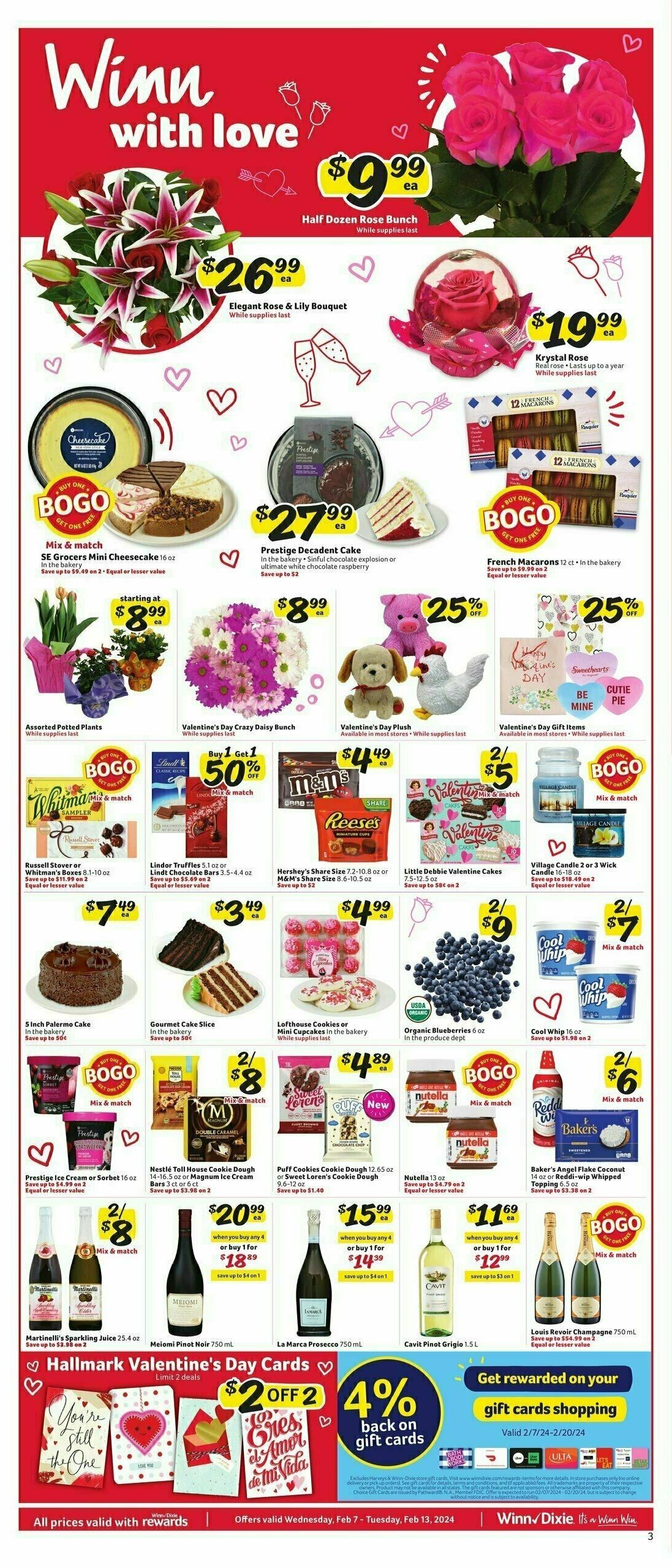 Winn-Dixie Weekly Ad from February 7