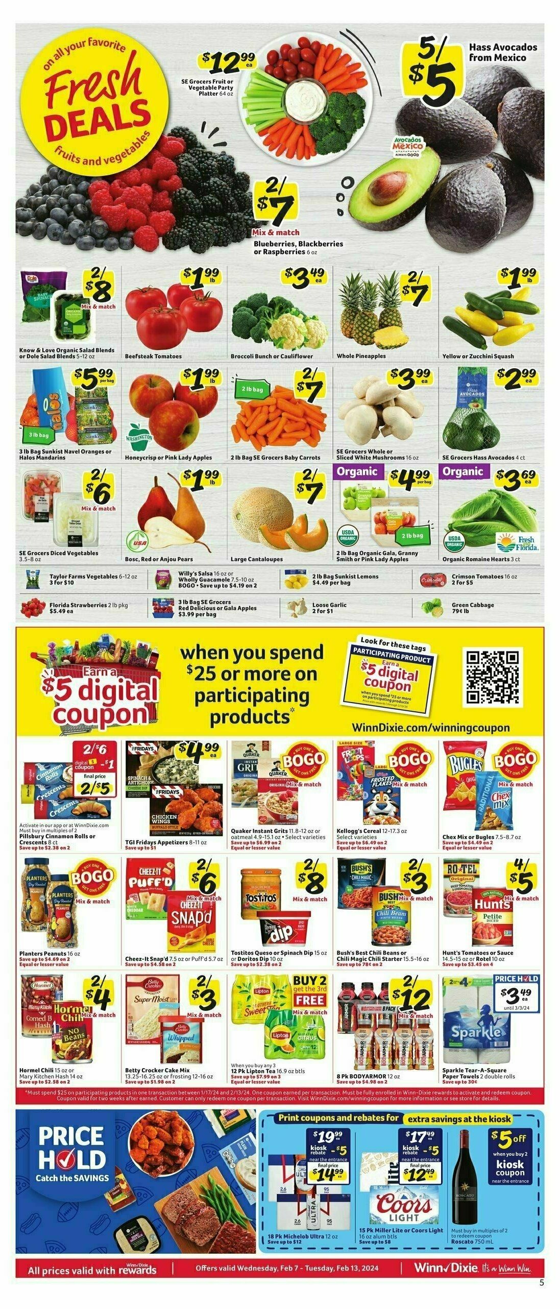 Winn-Dixie Weekly Ad from February 7