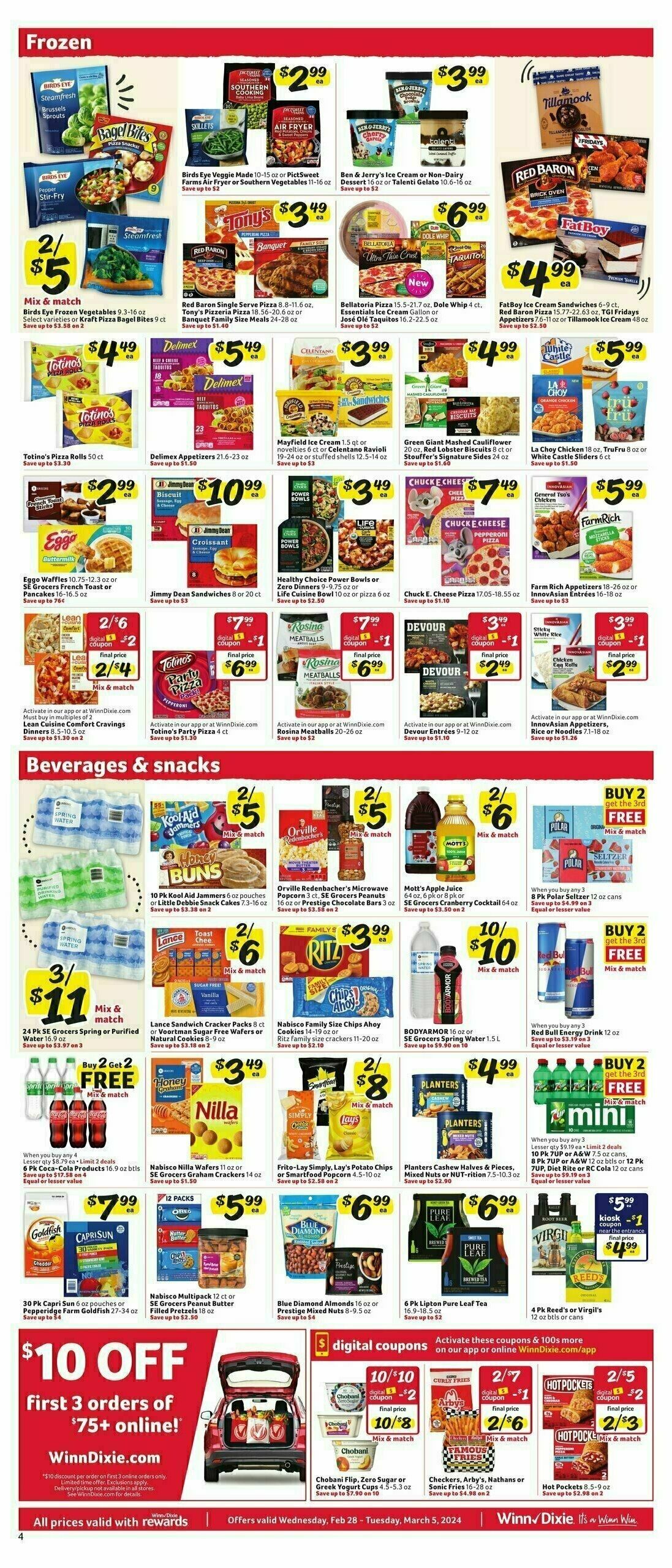 Winn-Dixie Weekly Ad from February 28