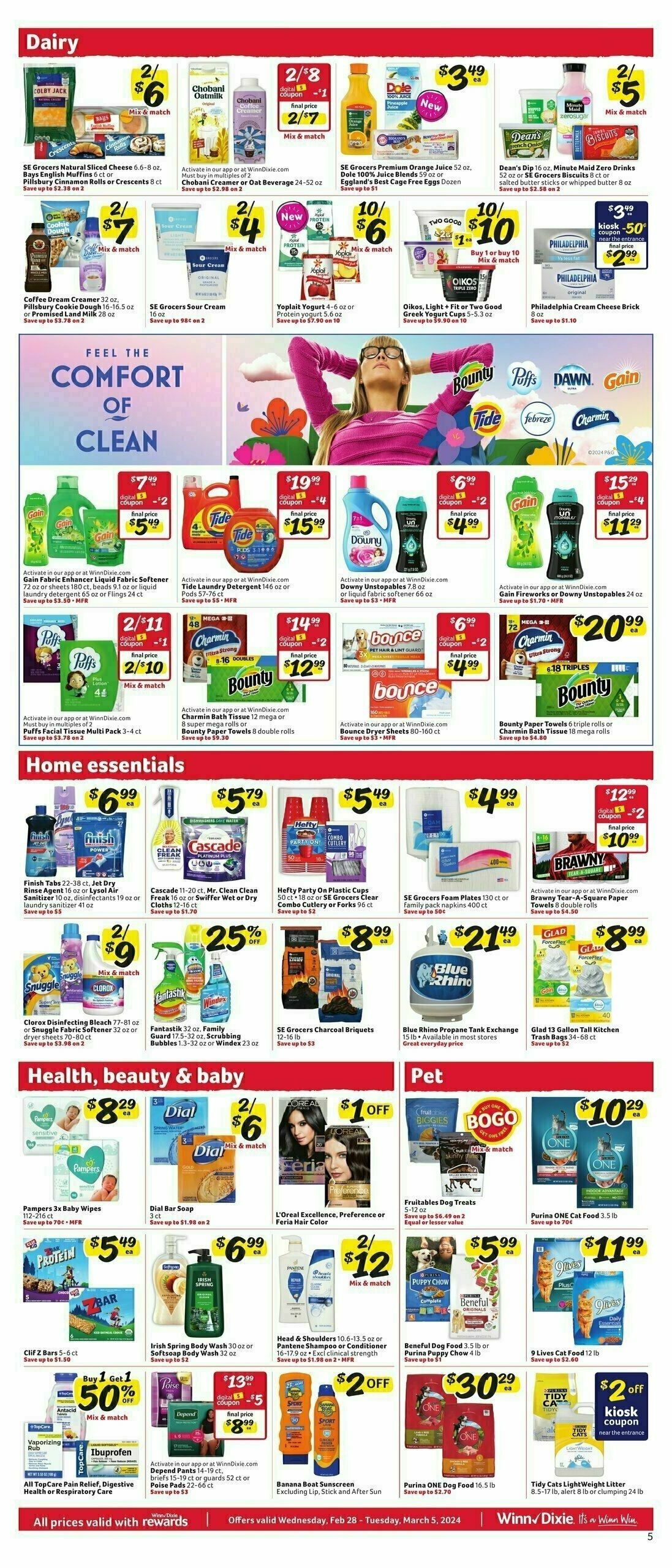 Winn-Dixie Weekly Ad from February 28