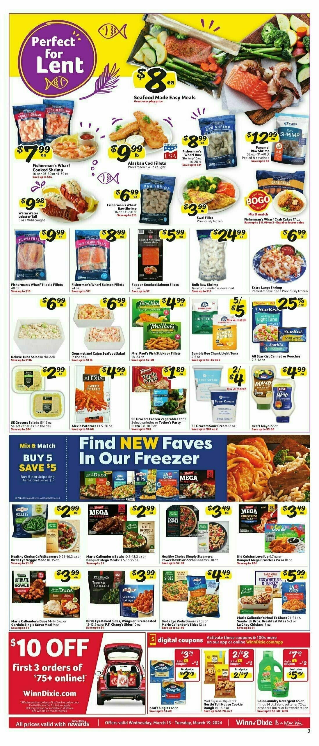 Winn-Dixie Weekly Ad from March 13