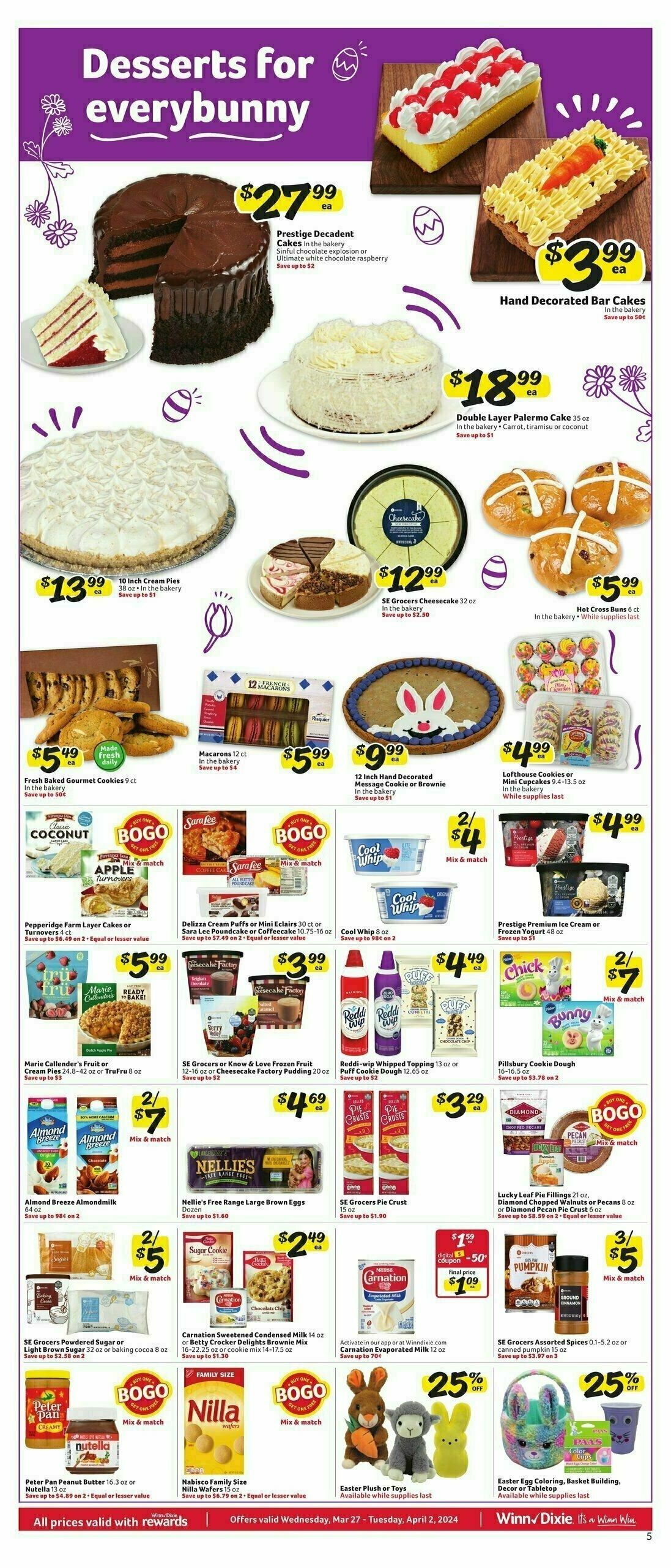 Winn-Dixie Weekly Ad from March 27