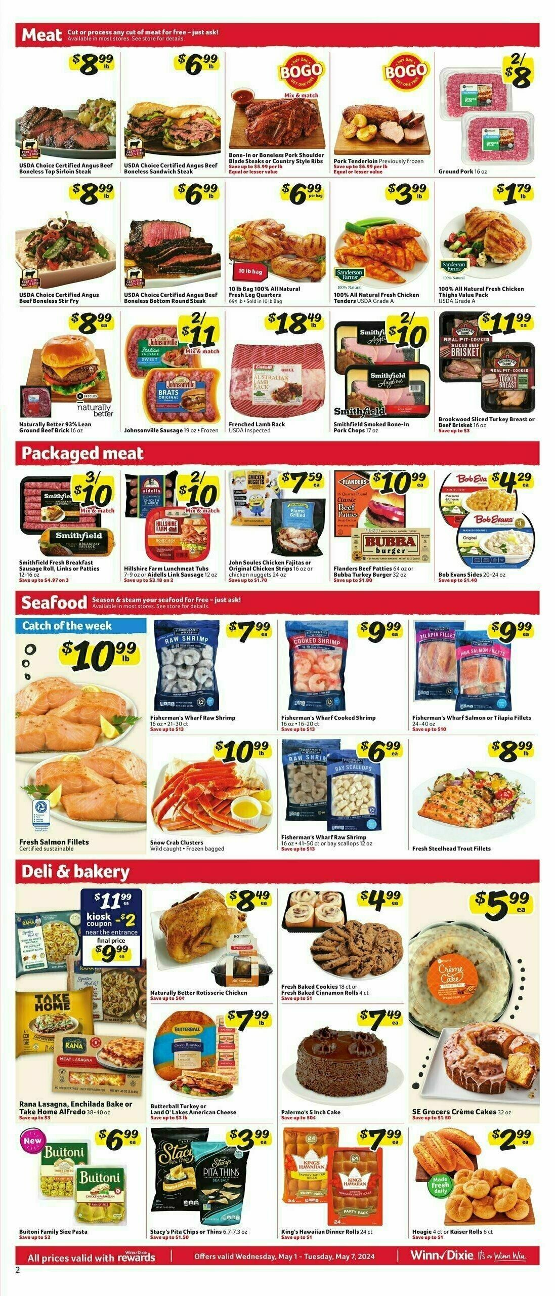 Winn-Dixie Weekly Ad from May 1