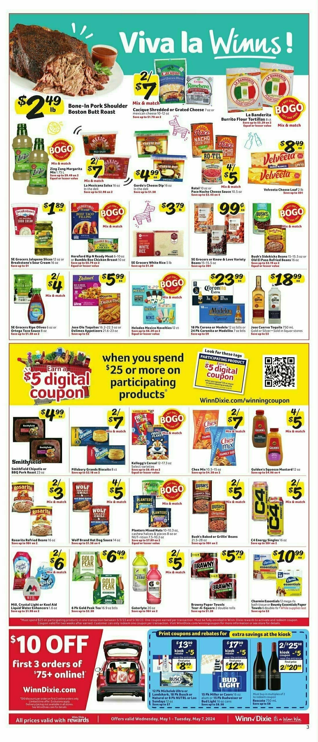 Winn-Dixie Weekly Ad from May 1