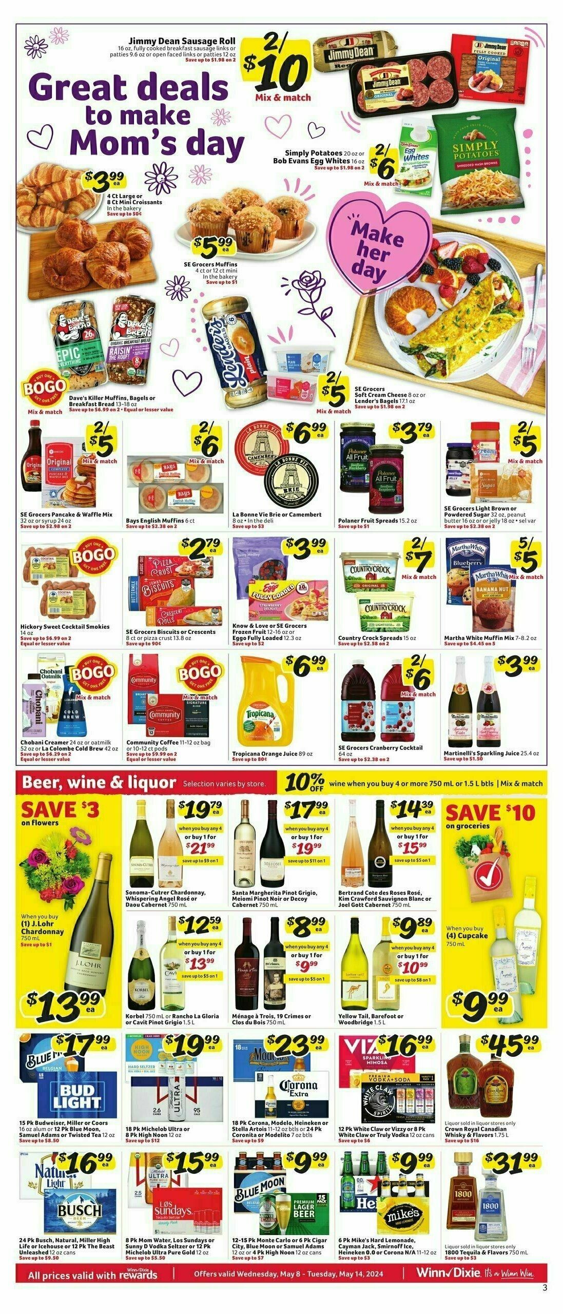 Winn-Dixie Weekly Ad from May 8