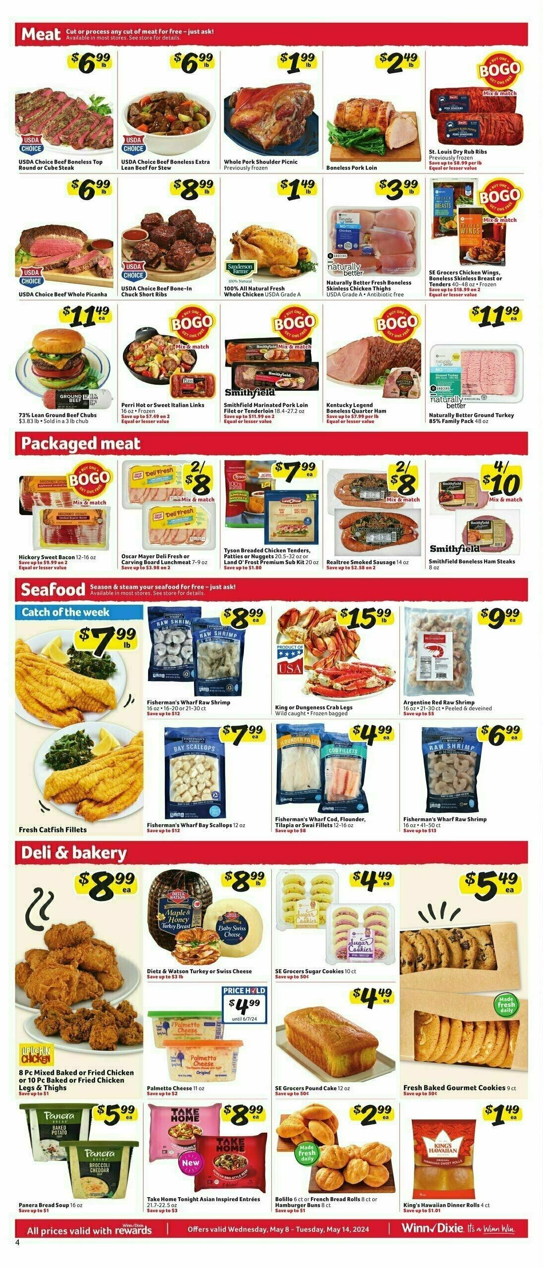 Winn-Dixie Weekly Ad from May 8