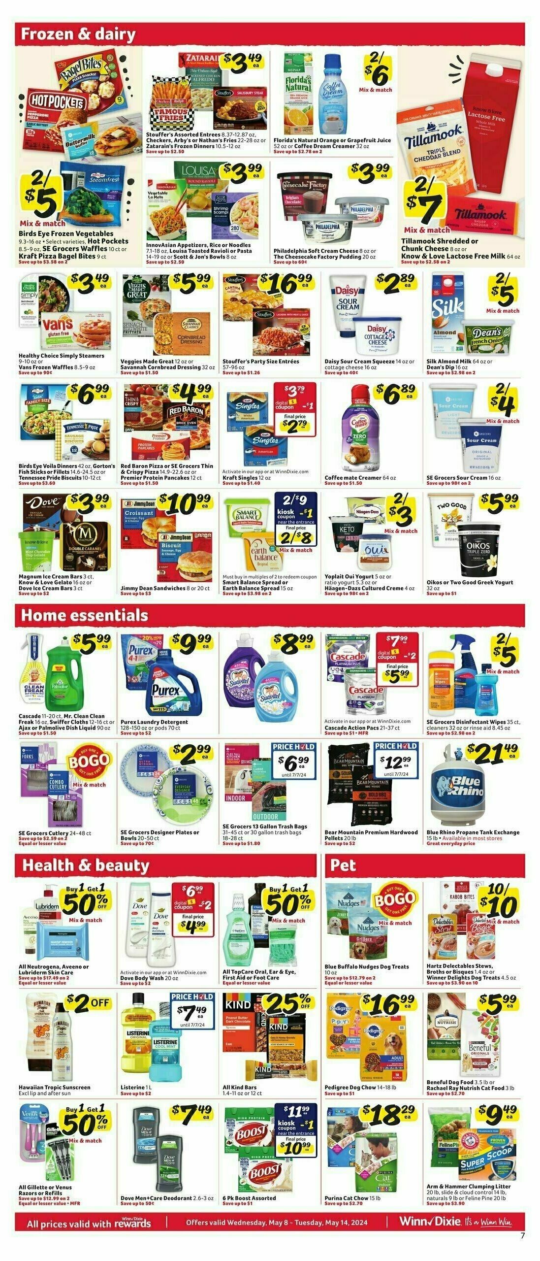 Winn-Dixie Weekly Ad from May 8