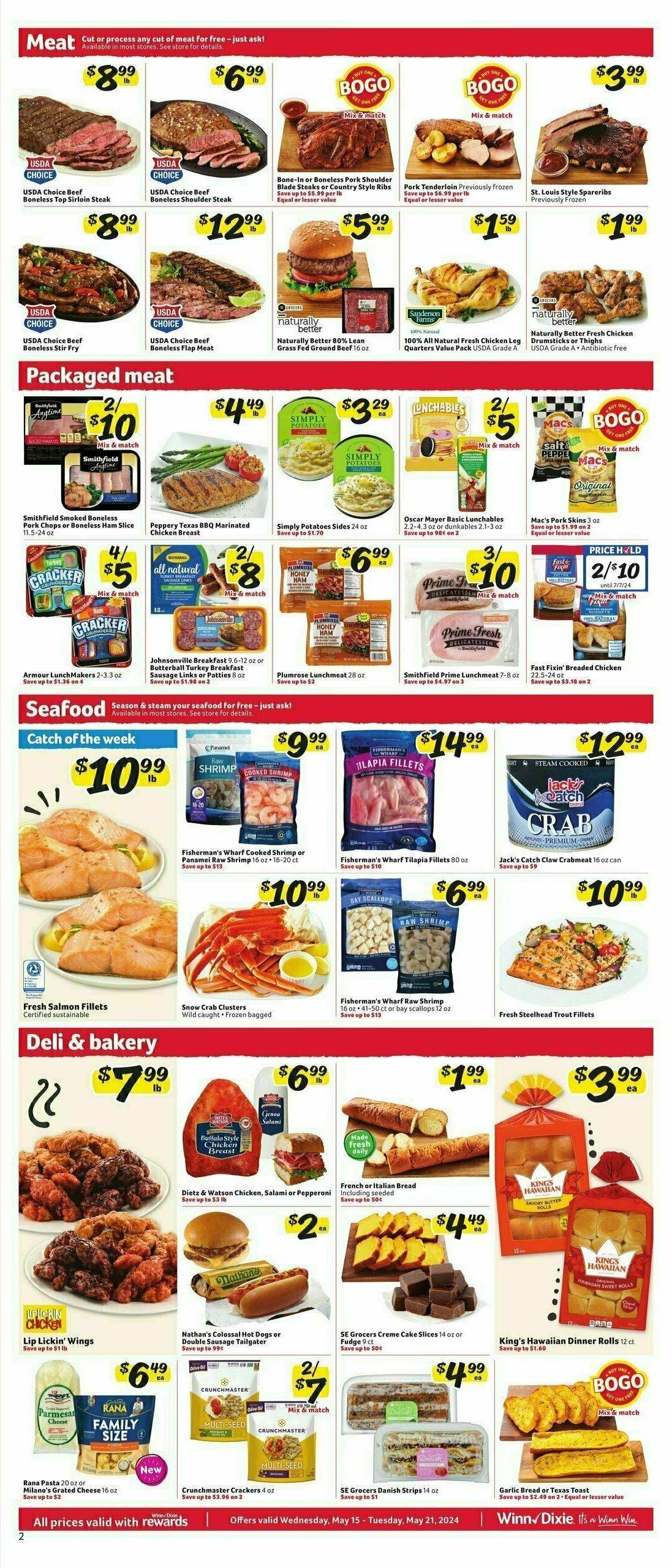 Winn-Dixie Weekly Ad from May 15