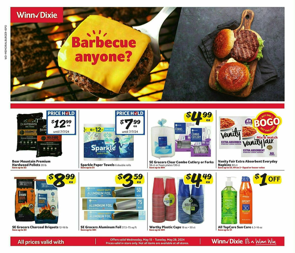 Winn-Dixie Weekly Ad from May 15