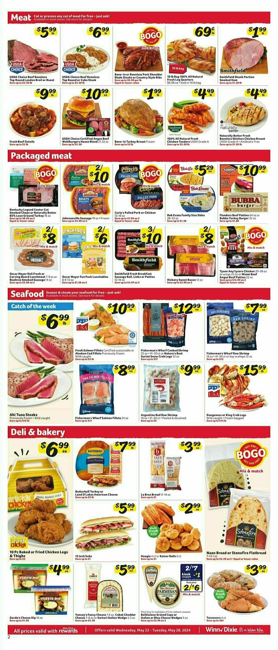 Winn-Dixie Weekly Ad from May 22