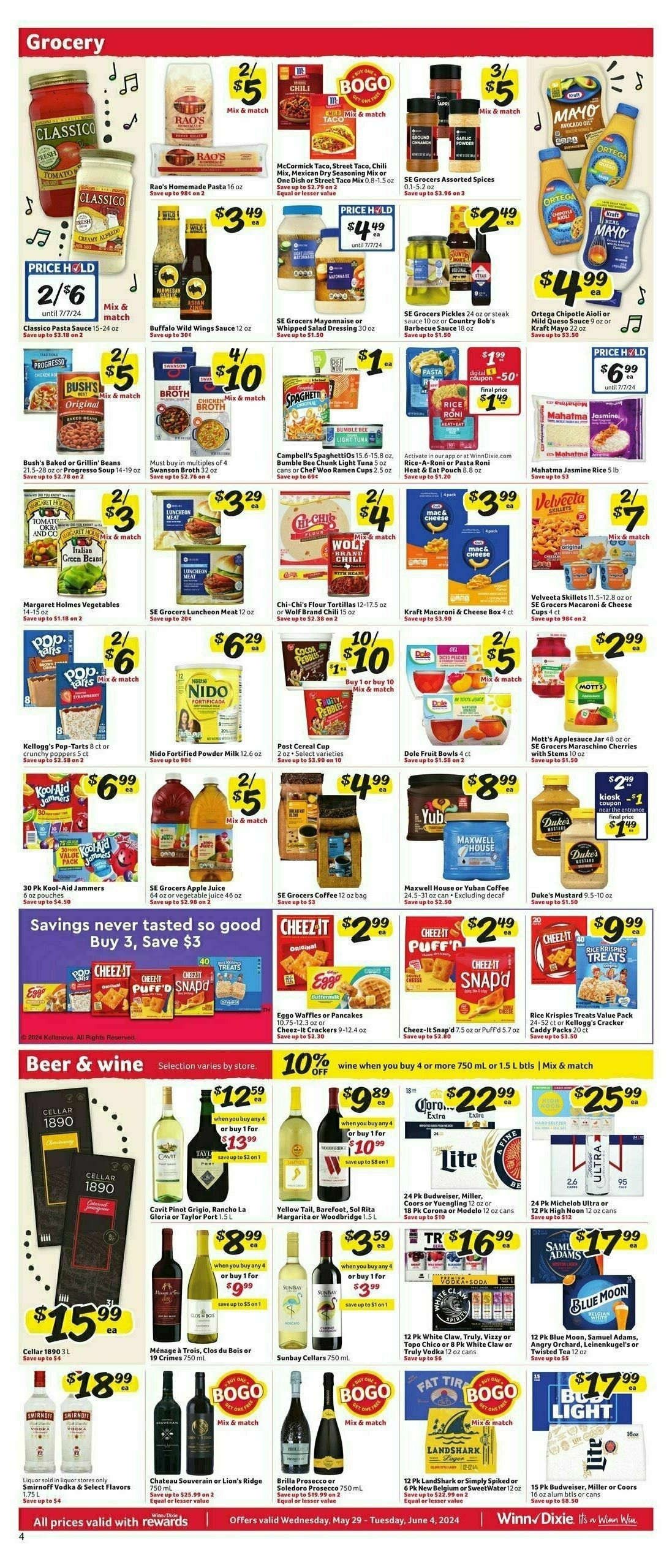 Winn-Dixie Weekly Ad from May 29