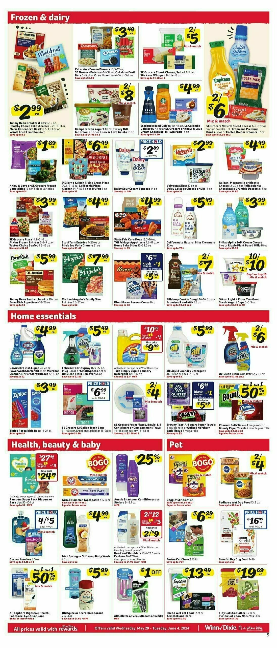 Winn-Dixie Weekly Ad from May 29