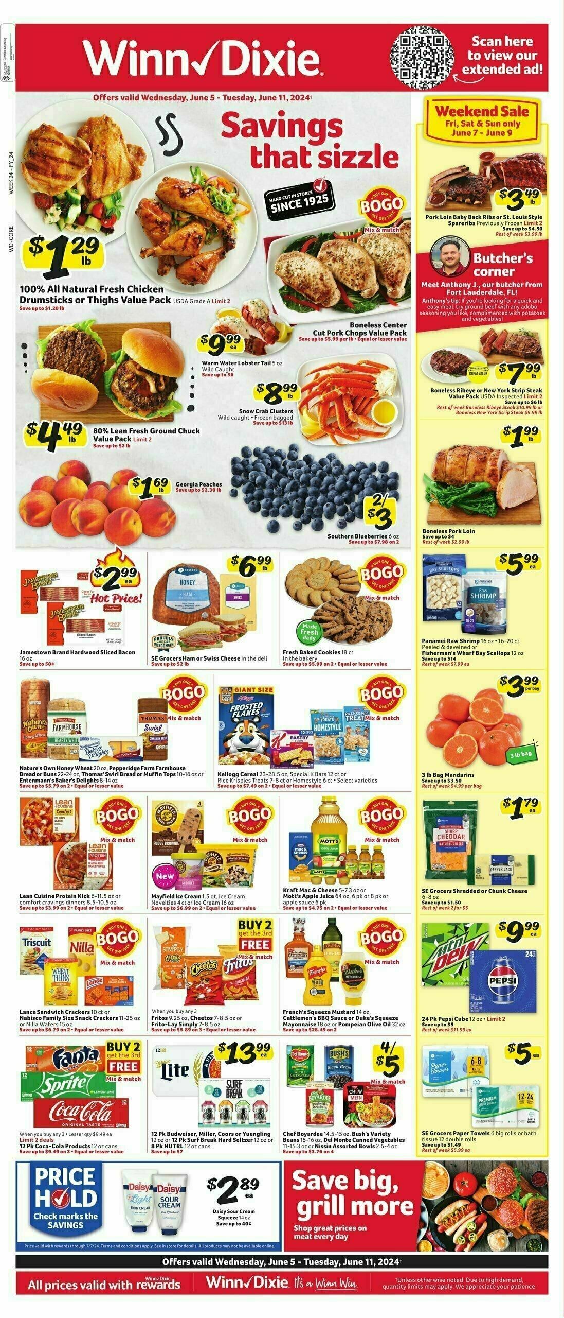 Winn-Dixie Weekly Ad from June 5