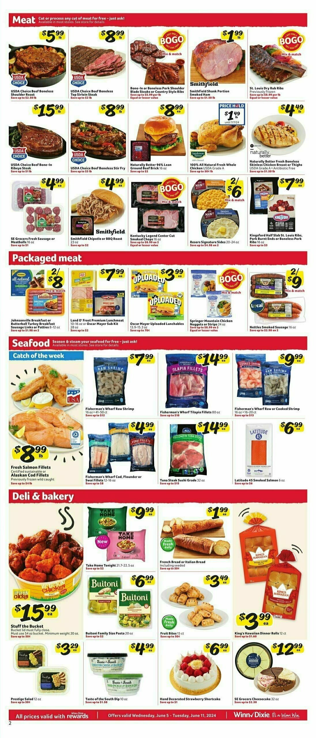 Winn-Dixie Weekly Ad from June 5