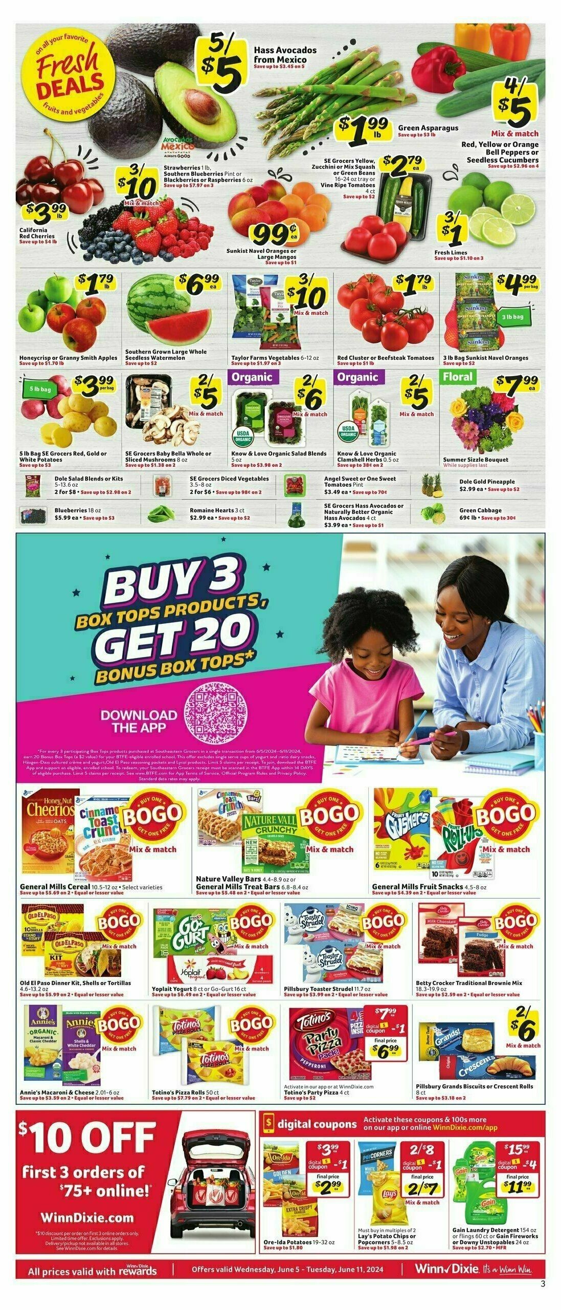 Winn-Dixie Weekly Ad from June 5