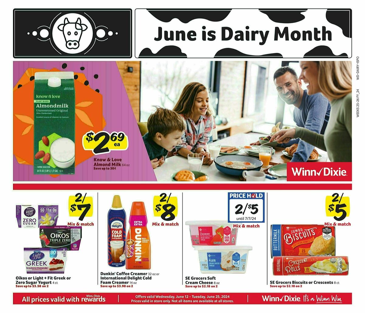 Winn-Dixie Weekly Ad from June 12