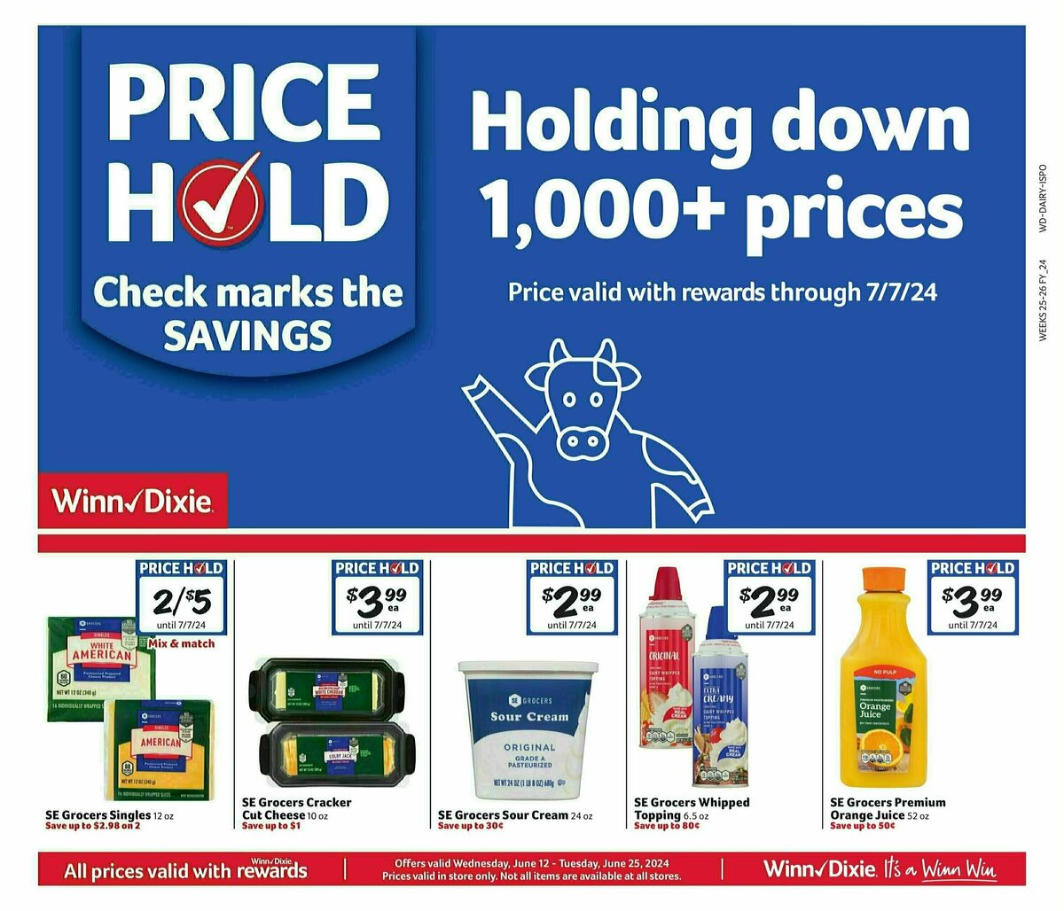 Winn-Dixie Weekly Ad from June 12