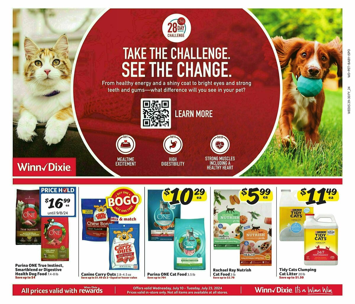 Winn-Dixie Weekly Ad from July 10