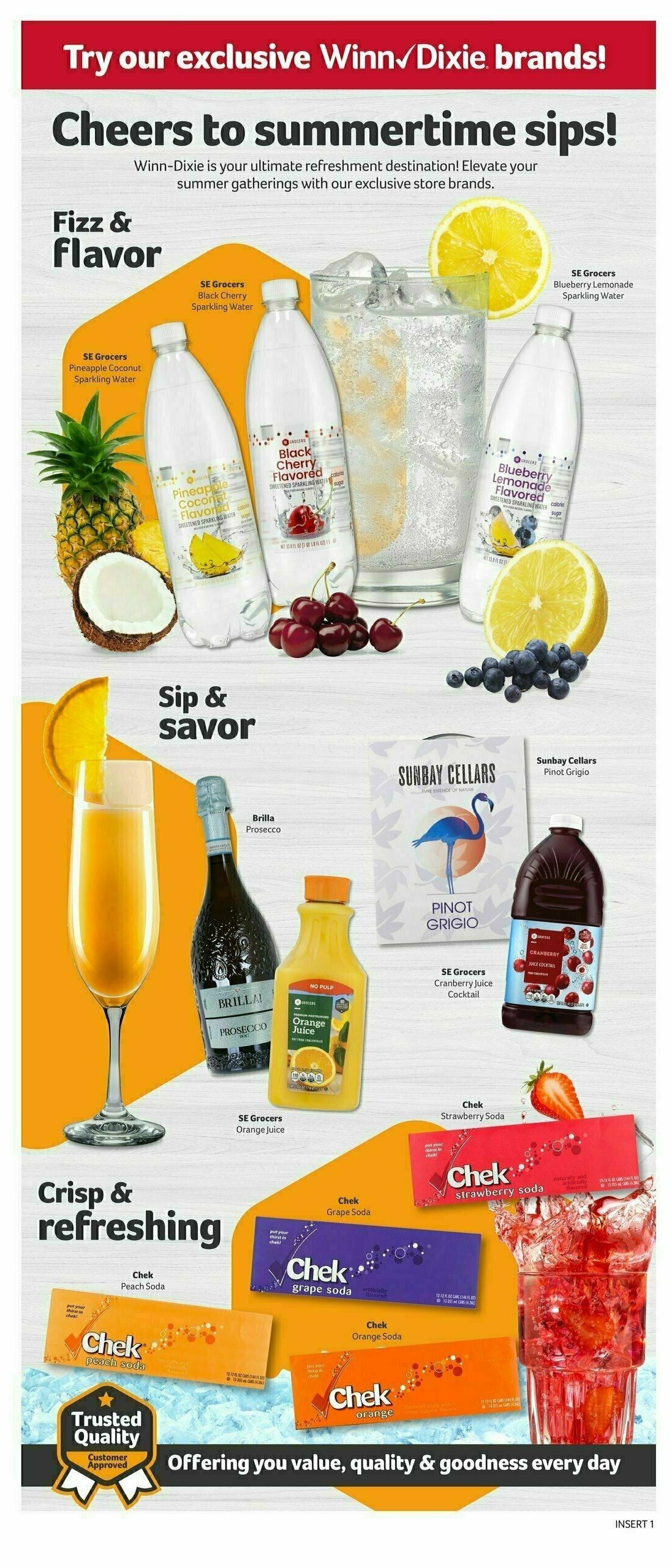 Winn-Dixie Weekly Ad from July 31