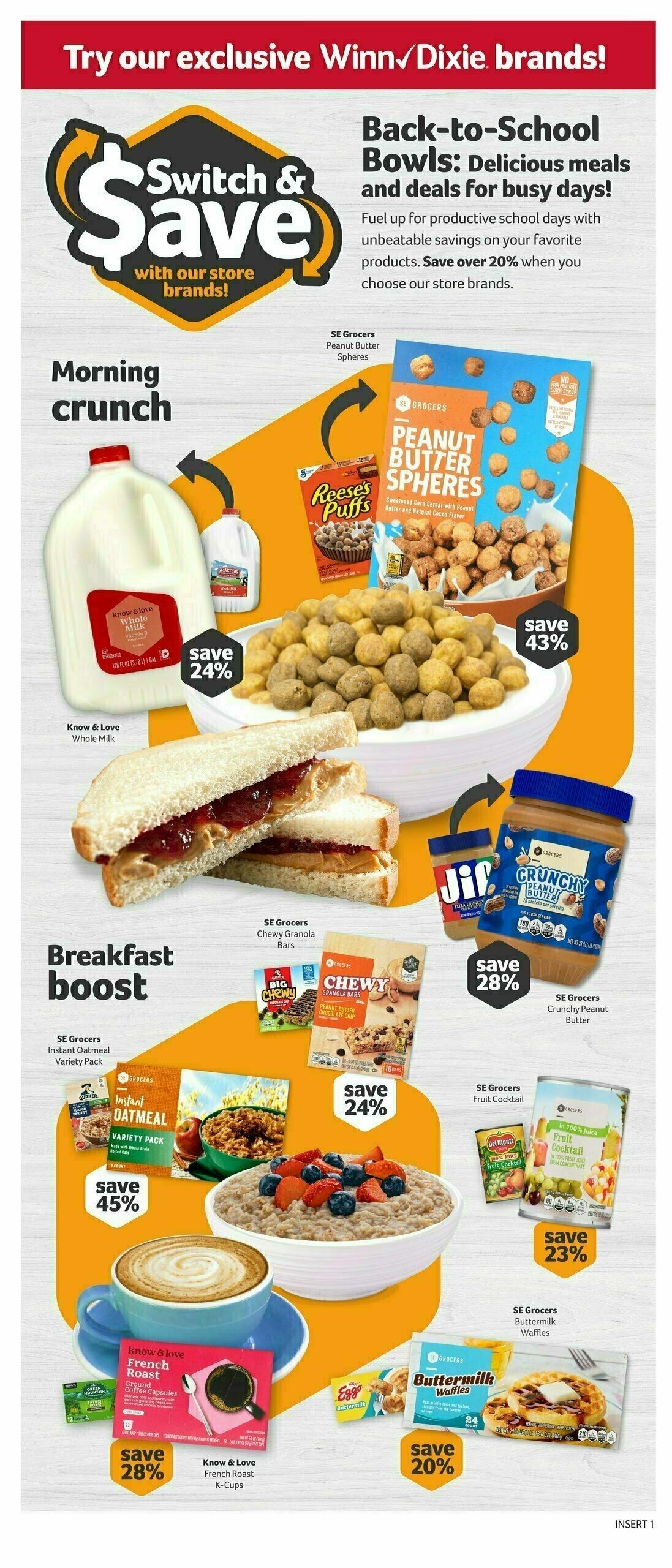 Winn-Dixie Weekly Ad from August 7