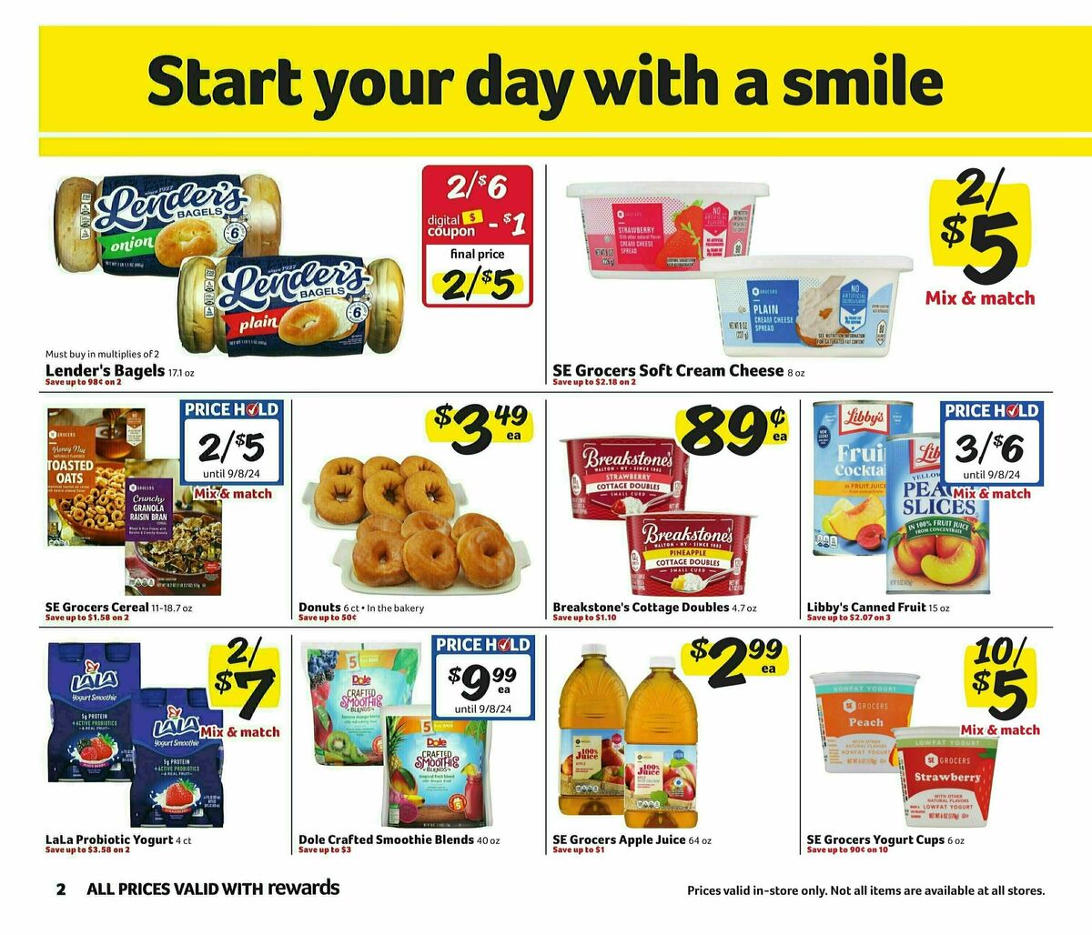 Winn-Dixie Weekly Ad from August 7