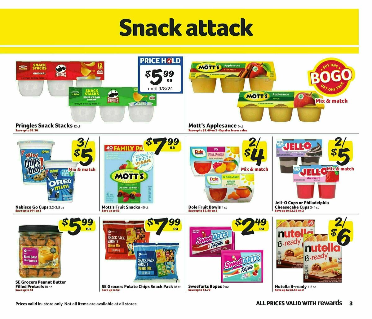 Winn-Dixie Weekly Ad from August 7