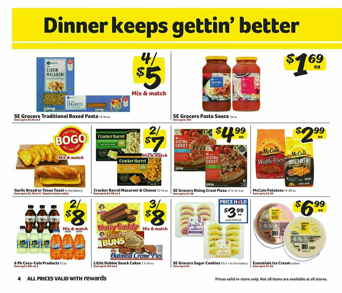 Winn-Dixie Weekly Ad from August 7