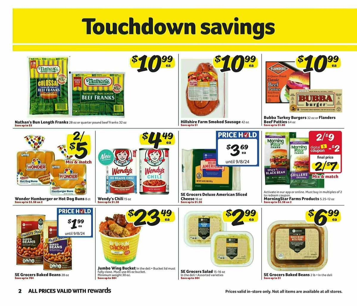 Winn-Dixie In-Store Flyer Weekly Ad from August 21