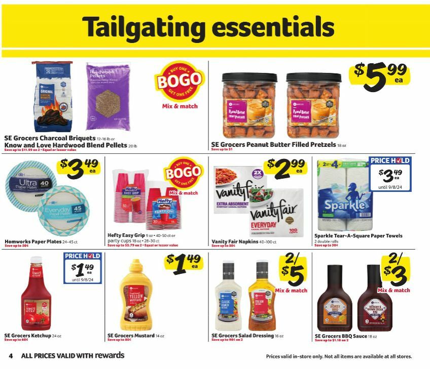 Winn-Dixie In-Store Flyer Weekly Ad from August 21