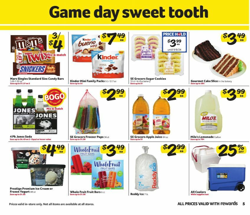 Winn-Dixie In-Store Flyer Weekly Ad from August 21