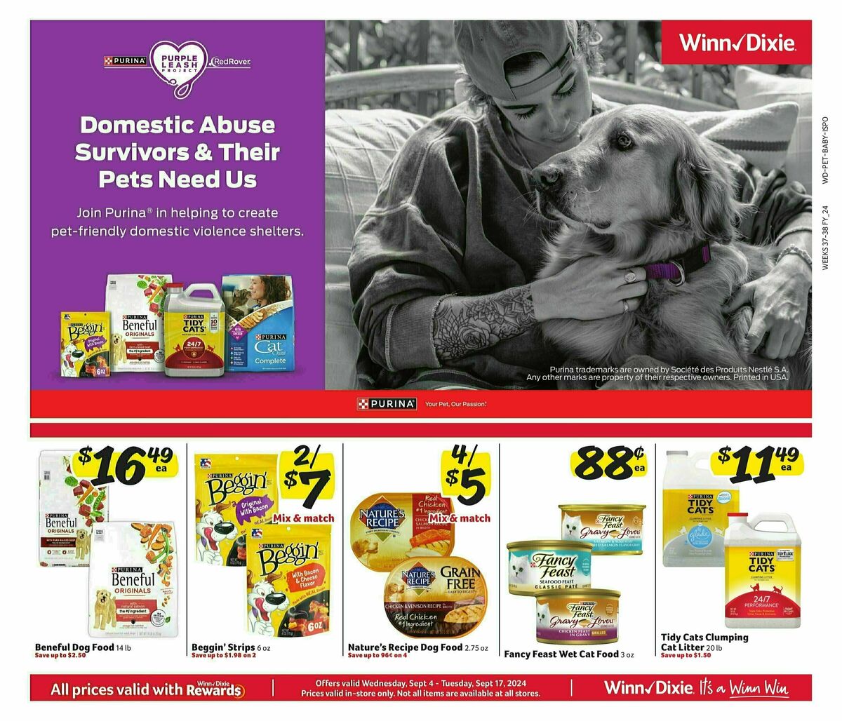 Winn-Dixie Weekly Ad from September 4