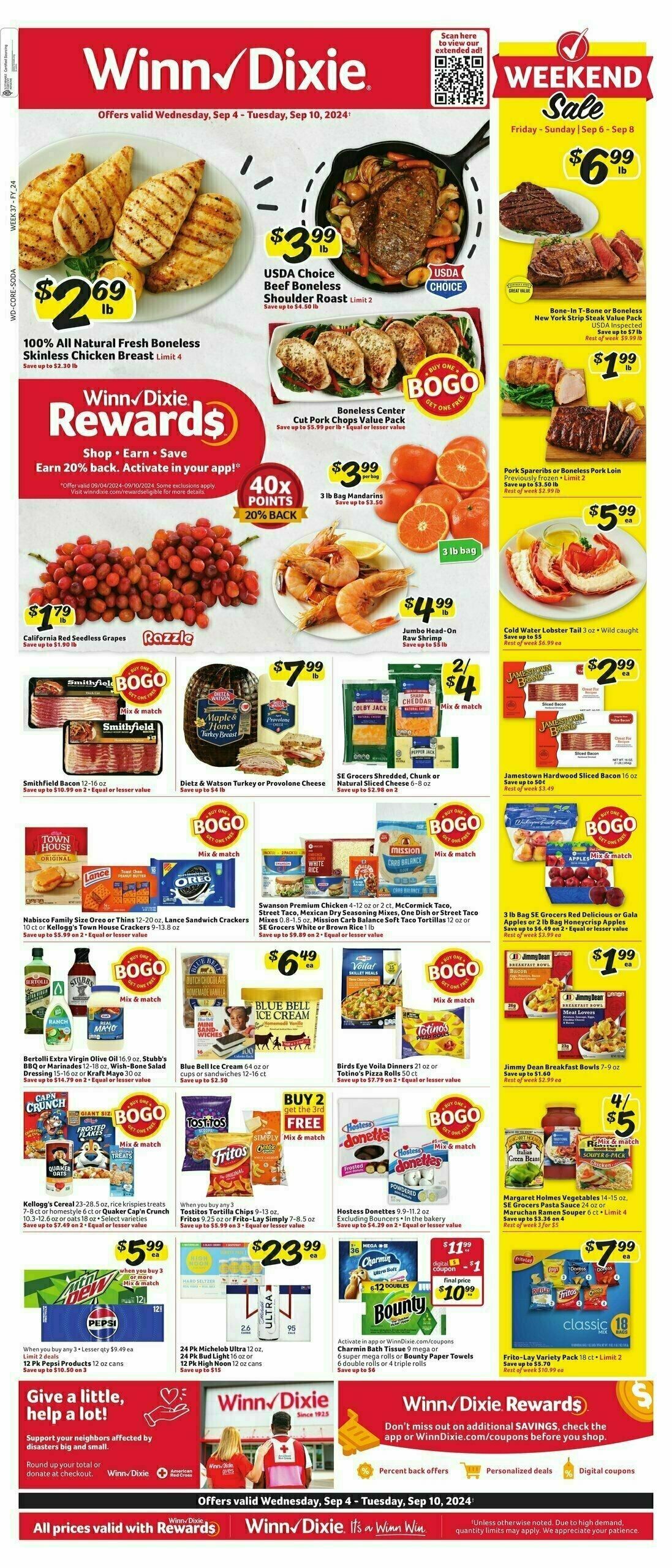 Winn-Dixie Weekly Ad from September 4