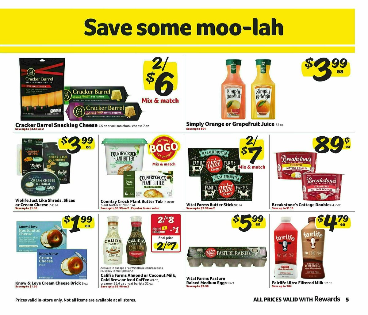 Winn-Dixie Weekly Ad from October 2