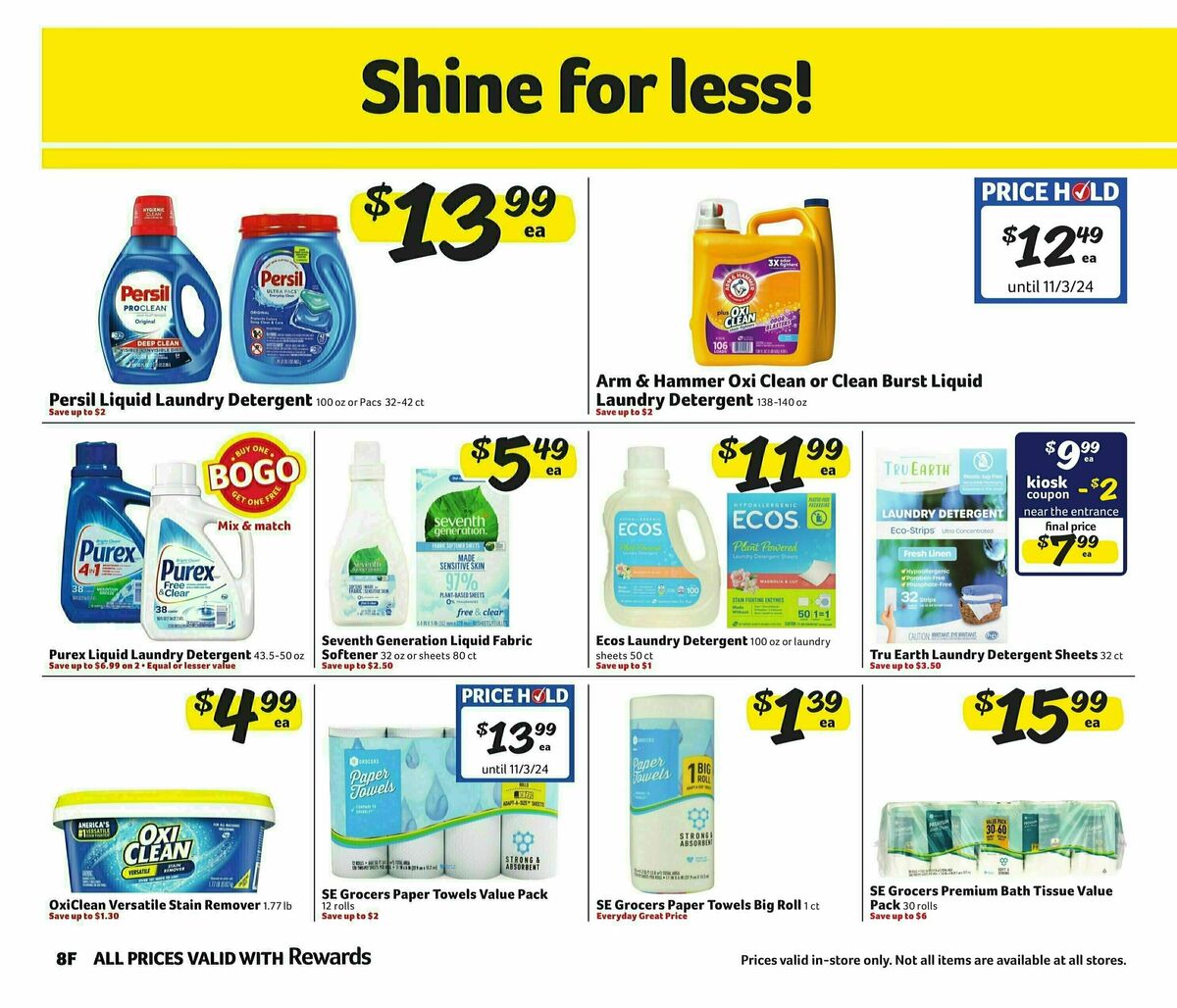 Winn-Dixie Weekly Ad from October 2