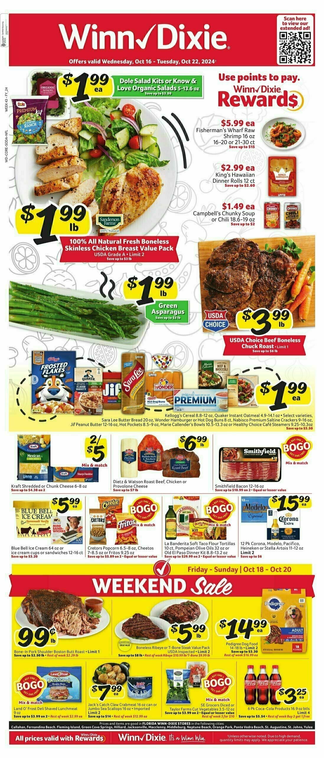 Winn-Dixie Weekly Ad from October 16