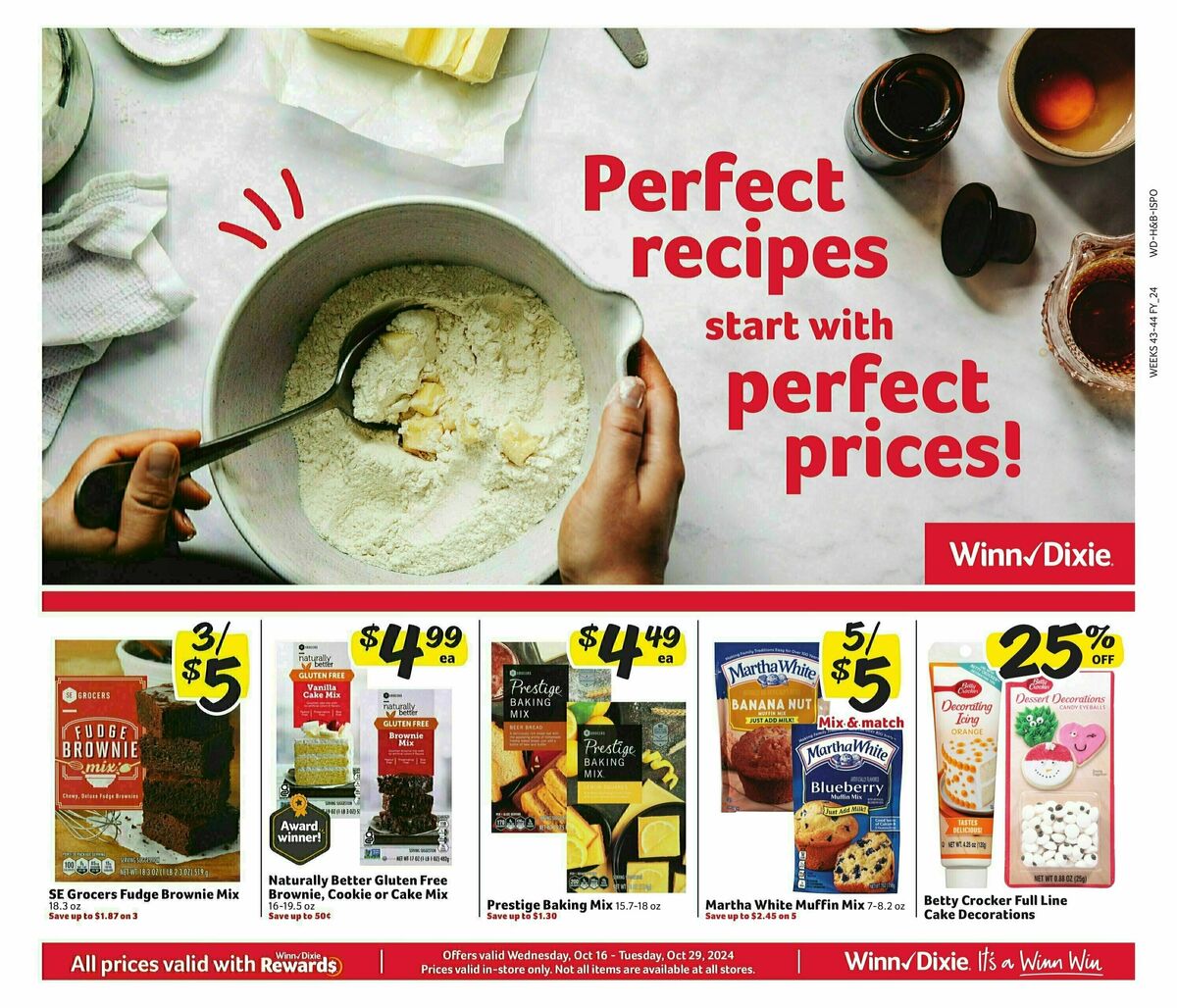 Winn-Dixie Weekly Ad from October 16