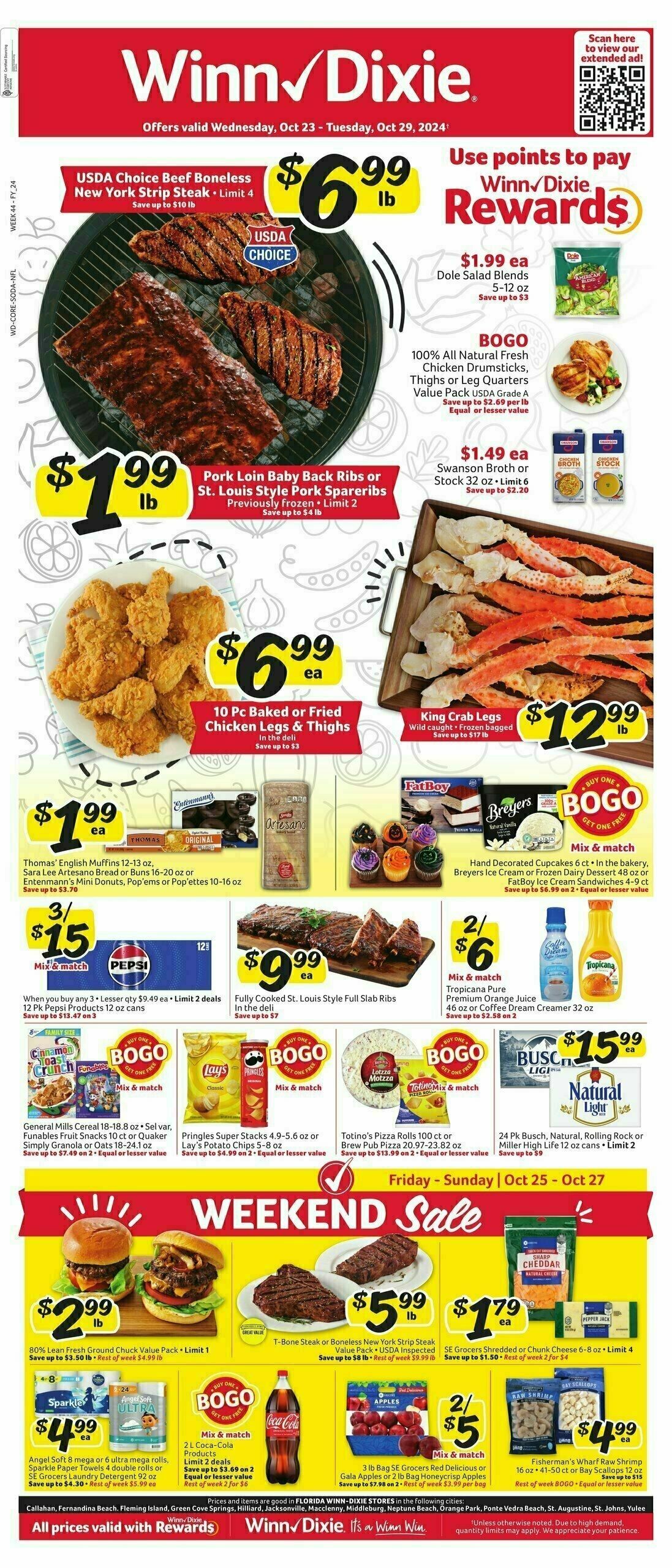 Winn-Dixie Weekly Ad from October 23