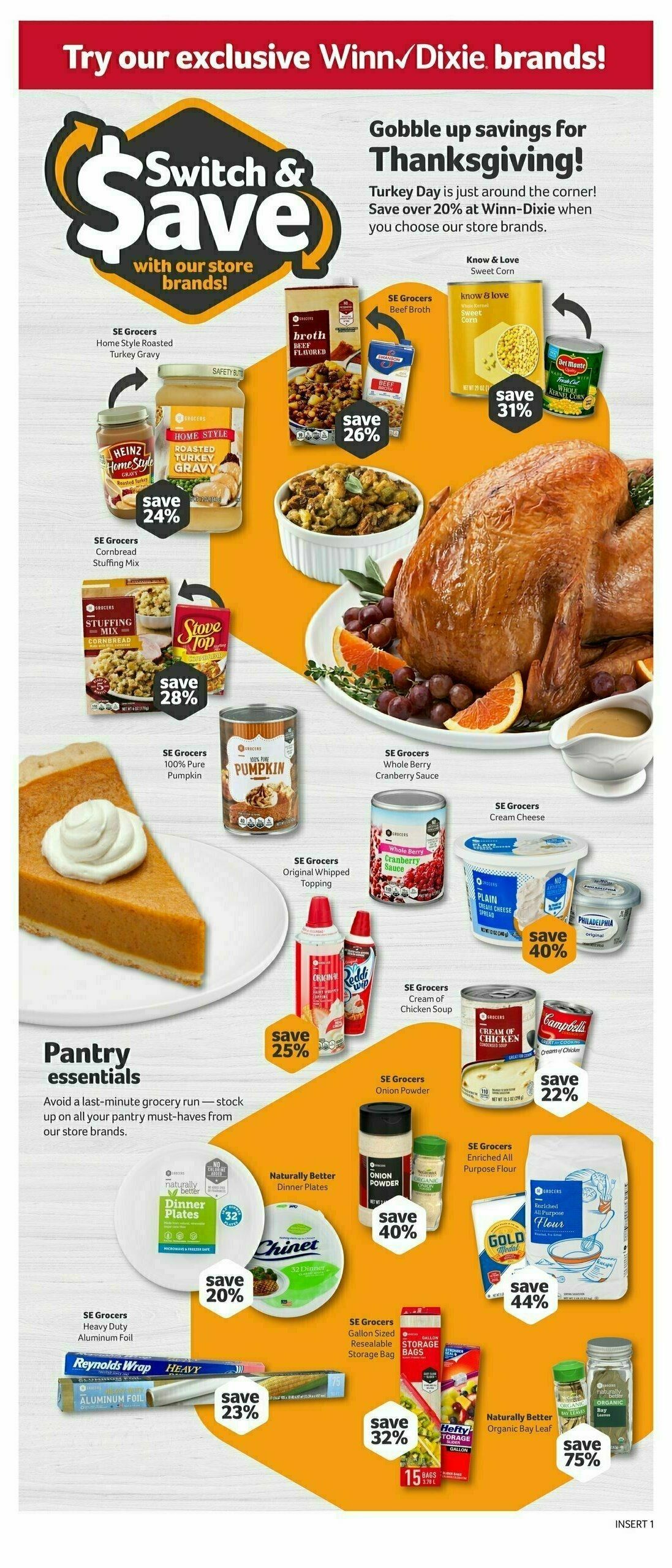 Winn-Dixie Weekly Ad from October 30