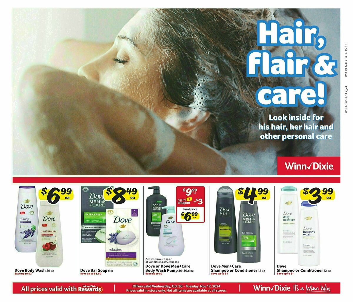 Winn-Dixie Weekly Ad from October 30