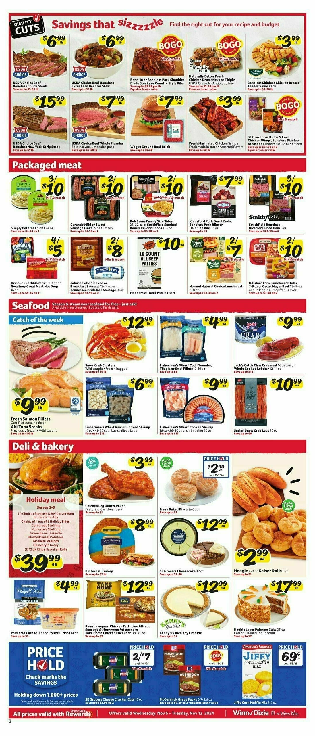 Winn-Dixie Weekly Ad from November 6